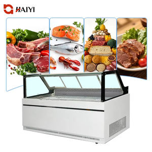 Vitrine Réfrigérée pour Viande de Supermarché, Présentoir <span class=keywords><strong>Boucherie</strong></span> Réfrigérateur pour Charcuterie - Product Image 2