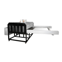 Presse à chaud automatique à double plateau, pneumatique et hydraulique, grand format, pour transfert thermique par sublimation