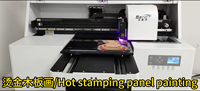 Harga Pabrik Printer Inkjet UV Otomatis A3 dengan Print Head XP600 untuk Pencetakan Kulit/Kartu