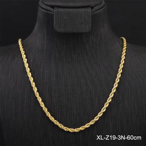 Jxx Joyería de Latón de Lujo, Cadenas de Oro para Hombre, Estilo Hip Hop, en Oferta, Collar de 45 cm/50 cm/60 cm de Longitud, Precio al por Mayor - Product Image 4
