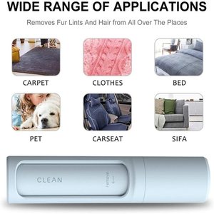 Multi Color Dog Grooming Lint Roller Reusable Removal <b>Brush</b> Washable Animal <b>Brushes</b> Sticky Cycling Cat <b>Pet</b> Hair Remover Rollers - Product Image 6