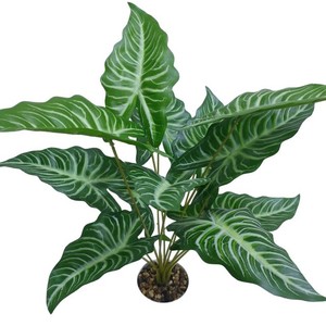 Greenway Artificial Striped Taro Leaves <b>30cm</b>-100cm Plastic <b>Potted</b> <b>Plant</b> <b>Indoor</b> Decorative Greenery - Product Image 3