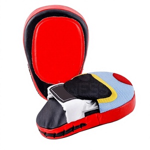 Professional Curved Focus Mitts Durable PU Leather Multi Layer Foam Target Pads for Boxing Practice - Product Image 1