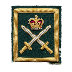 Patch en jean brodé thermocollant fait main avec tissu en feutre non tissé pour chapeaux - Product Image 1