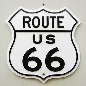Venta al por mayor Impresión de letrero de metal Aluminio en relieve Ruta <span class=keywords><strong>66</strong></span> Letrero de metal Artesanía de coche Carteles de chapa vintage Placa de matrícula - Product Image 6