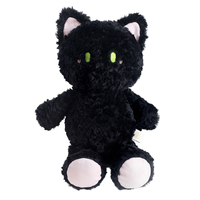 Peluche chat unisexe mignonne et très vendue, de haute qualité, rembourrée en coton PP doux, tailles personnalisables pour diverses occasions