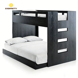 <span class=keywords><strong>Lit</strong></span> <span class=keywords><strong>superposé</strong></span> <span class=keywords><strong>double</strong></span> <span class=keywords><strong>en</strong></span> bois moderne pour petit appartement, hôtel, école, dortoir, <span class=keywords><strong>avec</strong></span> échelle, <span class=keywords><strong>lit</strong></span> composite pour 2-3 personnes, CE - Product Image 5