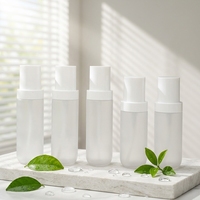 Flacon de lotion en plastique PET givré, nouveau style, 100 ml, 120 ml, flacon pulvérisateur hydratant, flacon de lotion pour soins de la peau, flacon pulvérisateur à fine brume