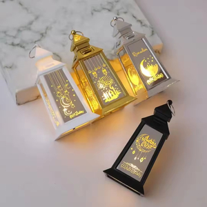 Nicro Nhà Máy Ban Đầu Trung Đông Nhựa Ramadan Mặt Dây Chuyền Hồi Giáo Hồi Giáo Điện Ánh Sáng Ban Đêm Eid Mubarak Lễ Hội Trang Trí - Product Image 4