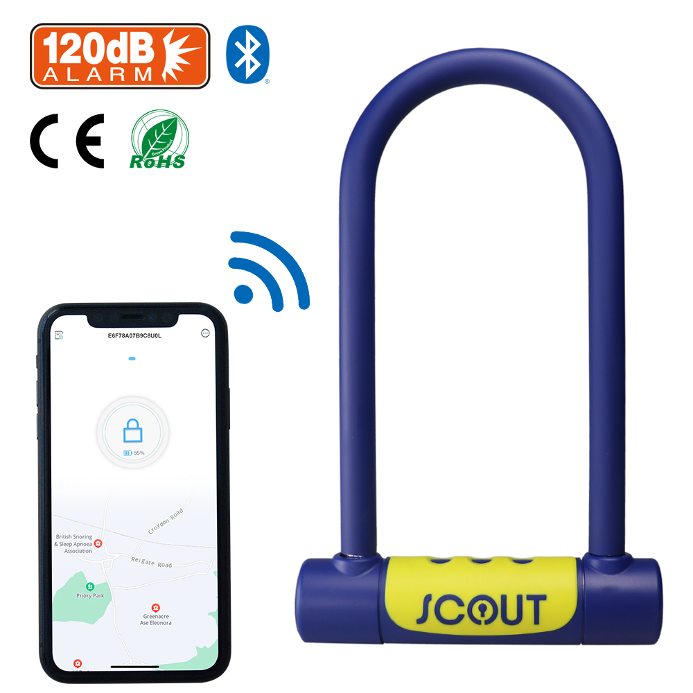 Дешевый смарт-замок, беспроводной разблокированный велосипедный замок, сигнализация Ulock
