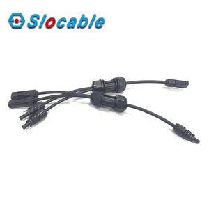 Conexão tipo 2-1 do conector do ramo do chicote solar slocable do conjunto da placa da bateria - Product Image 6