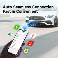Adaptador Inalámbrico KYERE KY-4192C para CarPlay y Android Auto, WiFi de 5 GHz, Mini Dongle USB, Plug and Play, Conversión de Cableado a Inalámbrico para IOS y Android