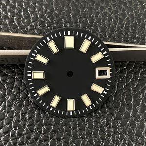 MOD Phụ Tùng Đồng Hồ 29Mm 62MAS Đồng Hồ Vô Trùng Màu Đen Mặt Số Nhật Bản C3 Siêu Sáng Có Dấu Hiệu Ngày Cửa Sổ Phù Hợp Với Chuyển Động Tự Động NH35A - Product Image 5