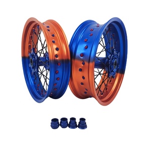 Dirt Bike motocicleta bicolor 17 pulgadas Supermoto ruedas para KTM XC SX SXF XCW XCF 2017 EXC <span class=keywords><strong>300</strong></span>/450cc - Product Image 1