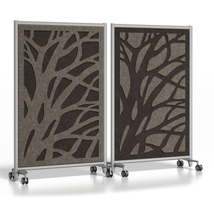 Écrans de séparation acoustiques pour bureau Panneaux en feutre acoustique en polyester Panneau mural insonorisé pour animaux de compagnie Cloison de bureau - Product Image 3