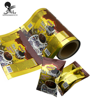 Sachet de feuille d'aluminium PET en plastique stratifié de qualité alimentaire imprimé personnalisé de haute qualité Film en rouleau d'emballage alimentaire flexible
