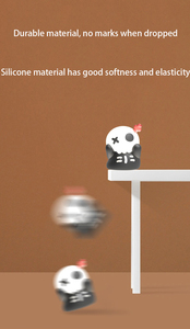 Creativo nuevo Halloween famosa pintura <span class=keywords><strong>grito</strong></span> noche luz silicona Pat lámpara escritorio adornos se pueden pellizcar y dar palmaditas tres engranajes - Product Image 6