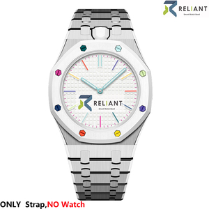 [Offre Spéciale] Nouveau bracelet en acier inoxydable et cadre en acier inoxydable Royal Pop pour montre <span class=keywords><strong>Swatch</strong></span> Royal Pop - Product Image 2