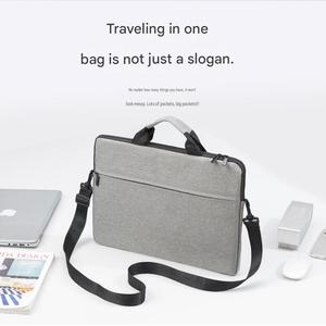 Bolso de Mano para Portátil de Negocios, Estilo Coreano, Color Caramelo, Poliéster, Transpirable, Resistente a Impactos - Product Image 1