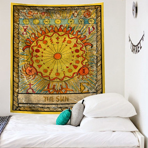Venta caliente tela colgante arte decoración del hogar <span class=keywords><strong>Mural</strong></span> Tarot signo pared <span class=keywords><strong>tapiz</strong></span> - Product Image 4