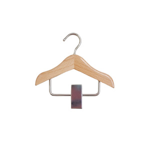 Mini Solid Wood Pet Clothes Hanger 10cm High 11cm Long For Cats <b>Dogs</b> Kids Teddy Bear Storage <b>Hook</b> Type - Product Image 2