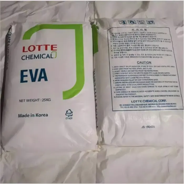 EVA Corea Lotte VA810 EVA Gránulos Partícula primaria Materia prima Adhesivo 45etileno-vinilo Acetato Copolímero EVA Gránulo