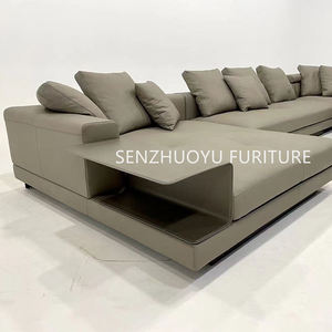 ベストセラーデザイン布張りソファソファ生地棚コーナーソファ - Product Image 4