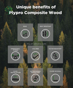 LongWell SPC Núcleo rígido VSPC Pisos Chapa de madera Premium Anti-humedad Resistente al desgaste Madera de roble/nogal Madera Estética WSPC - Product Image 3