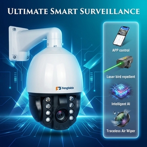 รับประกัน 2 ปี กล้อง 8MP 4K PTZ POE เซ็นเซอร์ CMOS 30X ออปติคอลติดตามอัตโนมัติการ์ด NVR IP67 กันน้ำฮิค-คอนเน็ค ซีซีทีวี - Product Image 1
