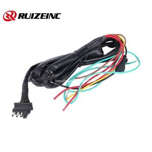 제조 업체 공급 4 코어 남성 및 여성 남성/여성 러그 전원 케이블 자동차 트레일러 4 코어 플러그 코드 재고 - Product Image 5