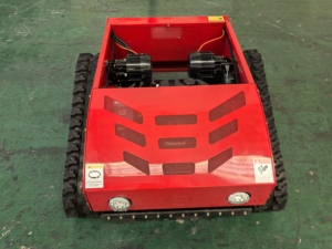 Robot tondeuse intelligent multifonctionnel à chenilles en caoutchouc, télécommandé, pour l'agriculture JQ-600B JQ-600B - Product Image 6