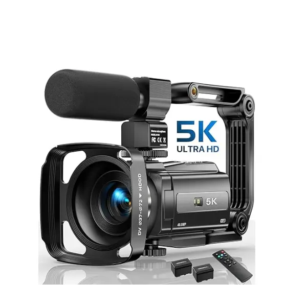 Cámara de vídeo profesional para exteriores, cámara digital para fotografía, con zoom 16X, Wifi, 5K, HD, DV, a buen precio en China