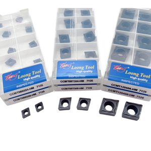 LOONG <span class=keywords><strong>TOOL</strong></span> OEM y ODM CCMT06/09/12 TCMT09/11/16 DCMT07/11 SCMT09/12 Insertos de torno CNC Herramienta de torneado interno - Product Image 1