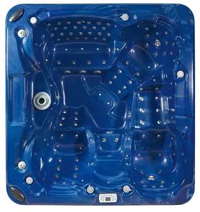 Système de contrôle Balboa Gecko 5 personnes 1 siège allongé 4 sièges assis Piscine spa sans fin en acrylique Jets de massage à air Whirlpool Baignoires à remous - Product Image 1