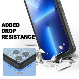 Étui de téléphone intelligent étanche anti-chute transparent avec cordon IPX8 Sac de téléphone portable Pochette pour tous les modèles - Product Image 4