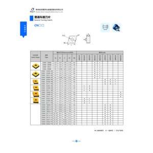 Jeekvisen CNMG120404-MP PVD Coated <b>Square</b> Shape Cutting <b>Tools</b> CNC Inserts for Hardened Steel Cemented Carbide Turning <b>Tools</b> Insert - Product Image 1