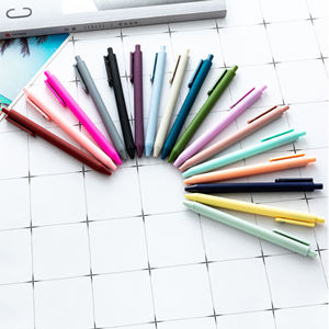 Bolígrafos Personalizados de Plástico Multicolor, Novedosos, al por Mayor, de Goma Suave ABS, con Logotipo Escolar, Personalizables, Retráctiles, Impresos - Product Image 6