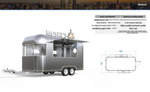 Camion de cuisine mobile pour beignets, camion de vente ambulante - Product Image 2