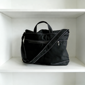 Bolsa de Lona Resistente con Logotipo Personalizado, Bolsa de Viaje Tipo Bandolera, Gran Capacidad y Múltiples Bolsillos, Maletín de Trabajo Elegante, Bolsa de Lona - Product Image 4