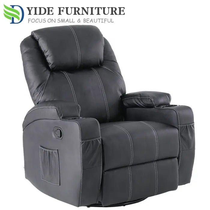 Large Ergonomic Recliner Computer Gaming Sofa Chair with Footrest and Cup Holder