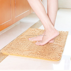 Good Quality Custom Chenille Anti Slip <span class=keywords><strong>Foot</strong></span> Door Mat - Product Image 6