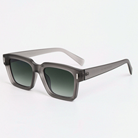 LBA S2611 Lunettes de soleil polarisées en acétate de haute qualité, design de luxe, forme carrée, logo personnalisé, vente en gros, pour hommes et femmes