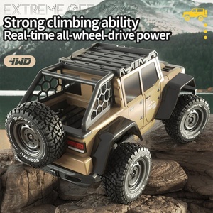 Nouvelle voiture RC 2.4G haute vitesse RTR à l'échelle réelle 4x4 Rock Crawler Monster Truck 16104/16104pro Expert 4 canaux avec câble USB - Product Image 3