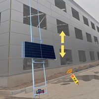 Vente en gros de lève-charge solaire pour panneaux photovoltaïques, personnalisable de 4 à 30 m, en acier, pour la construction de villas et de maisons à toiture en tuiles