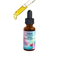 Extrait liquide pur de racine de Kava OEM/ODM – Gouttes de Kava pour le sommeil, la détente et le soulagement du stress