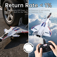 Avion de Chasse RC J20 en Mousse EPP avec 1 Batterie, Modèle de Simulation Télécommandé, Prêt à la Vente, Jouet Avion de Chasse, Cadeau
