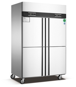 Refrigeradores domésticos de 4 puertas, equipo de cocina comercial, refrigerador mitad congelador, mitad refrigerador - Product Image 4