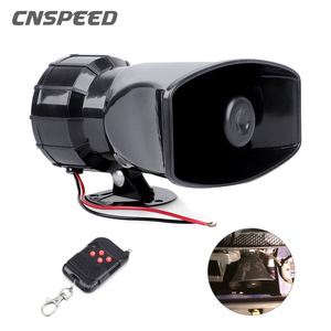 CNSPEED แตรสัญญาณเตือนภัยรถยนต์ 7 เสียง 12V ลำโพงควบคุมระยะไกลสำหรับอัพเกรดความปลอดภัยของยานพาหนะ - Product Image 1