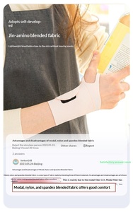 En gros, Sangle de poignet réglable ultra-fine, respirante et de soutien, pour le soulagement des douleurs dues aux entorses, à l'arthrite, à la tendinite et au syndrome du canal carpien, idéale pour l'exercice en salle de sport - Product Image 4