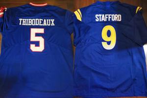 2025 Nieuwkomers Op Maat Logo Nfling Jersey Groothandel Mannen Geborduurd Amerikaans Voetbal Dragen Alle 32 Team Rugby Shirts - Product Image 6